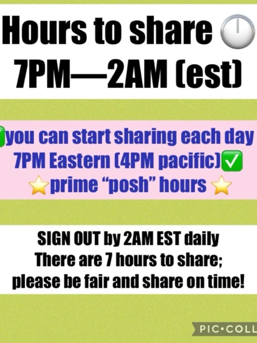 🆕 closed 🆕 just in share group running 4/14–4/19 and you pick 5 of those days - Picture 4 of 4